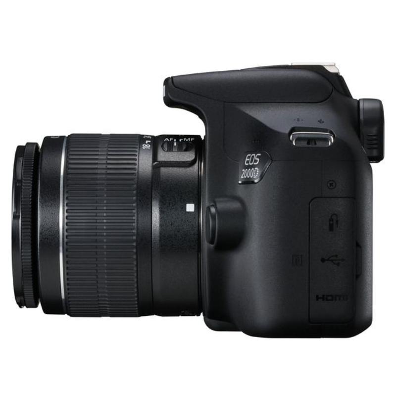 Canon EOS 2000D DSLR Camera with EF-S 18-55 mm f/3.5-5.6 IS II Lens Canon EOS 2000D DSLR Camera with EF-S 18-55 mm f/3.5-5.6 IS II Lens